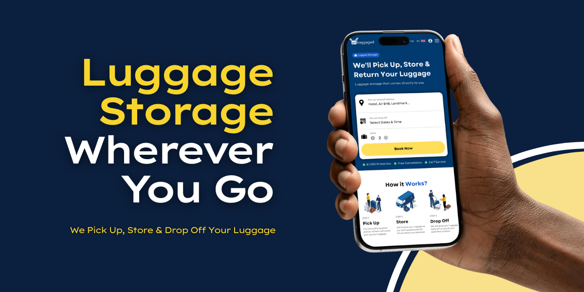unbaggaged luggage storage mobile phone booking system